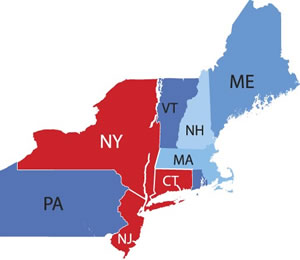 4 States In One