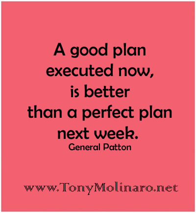 A Good Plan